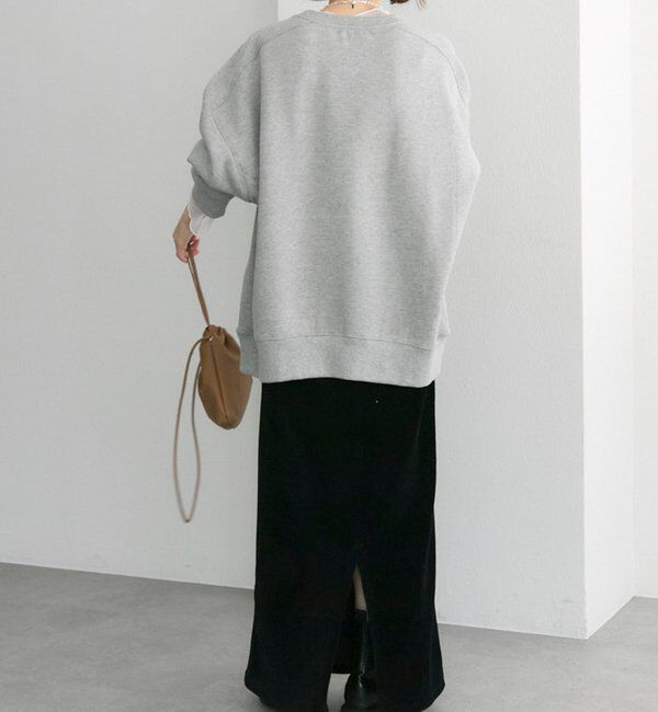  「シンプル裏起毛スウェットプルオーバー」|プルオーバー|