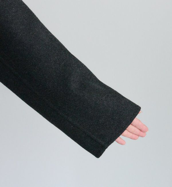  「ハンドメイド風ウール混テーラーコート」|その他|