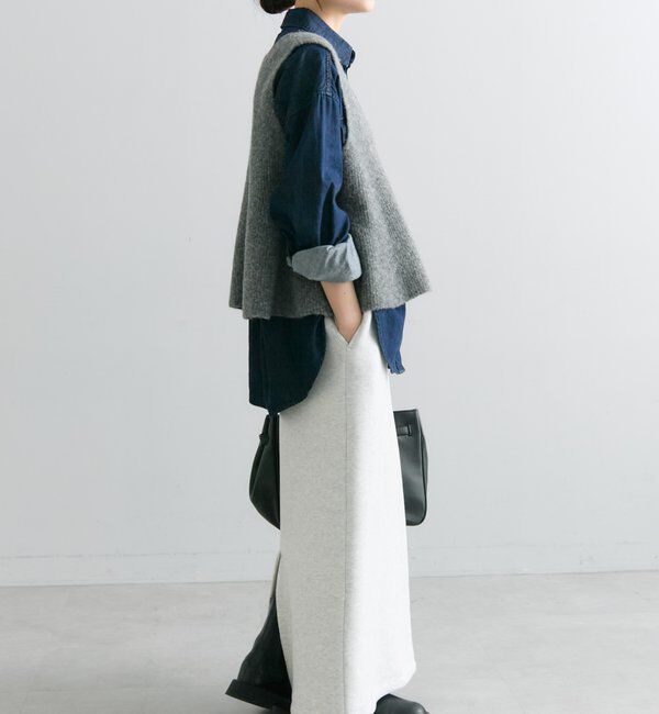  「片畦ニットビスチェ」|ニット・セーター|