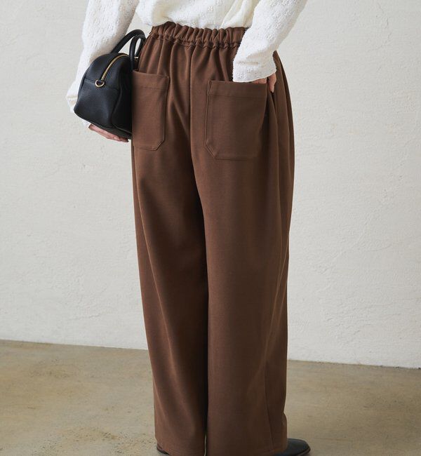  「ストレッチ起毛コクーンパンツ」|その他|