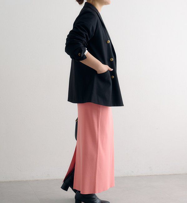  「＼累計1万枚突破！／《-3kg見え》【Du noir】ナロースカート」|スカート|