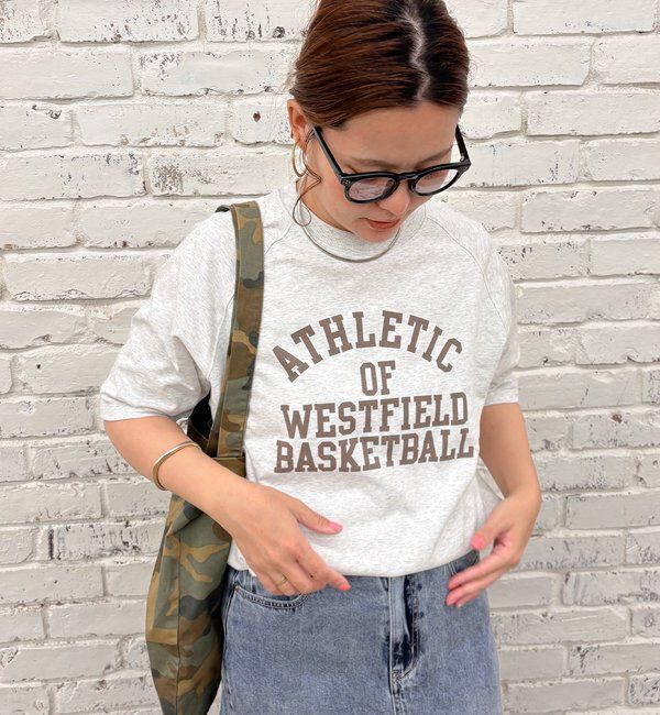  「【＠remi_usus企画】カレッジロゴミニ裏毛スウェットT」|プルオーバー|