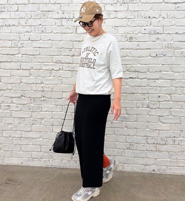  「【＠remi_usus企画】カレッジロゴミニ裏毛スウェットT」|プルオーバー|