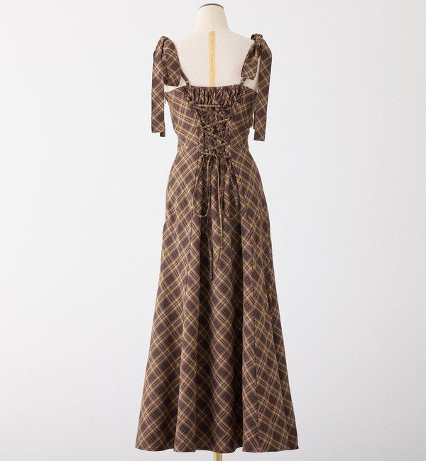  「【新色追加】着痩せ効果抜群/マイナス5キロ見えキャミワンピ」|ワンピース|