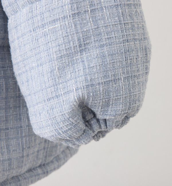  「ベルト付きフェイクファーフードフェイクダウン」|その他|