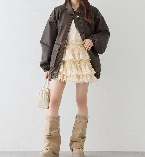  「フリルミニスカート」|スカート|