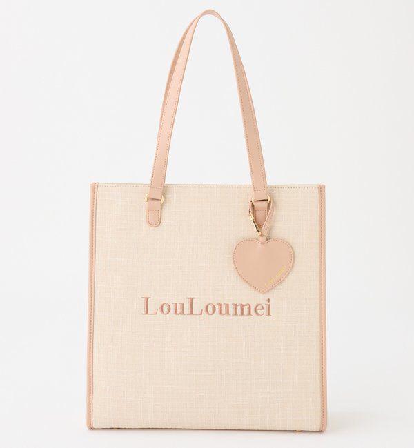  「【LouLoumei】全10色展開/ハートチャーム付きキャリーオントート/推し活」|その他|