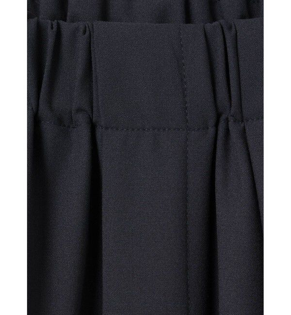 mizuiro ind「mizuiro ind サイドドレープワイドパンツ」|その他|