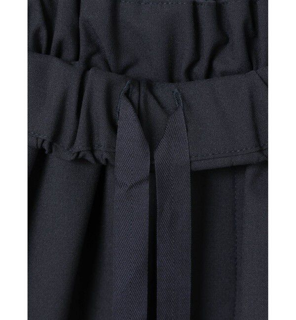 mizuiro ind「mizuiro ind サイドドレープワイドパンツ」|その他|