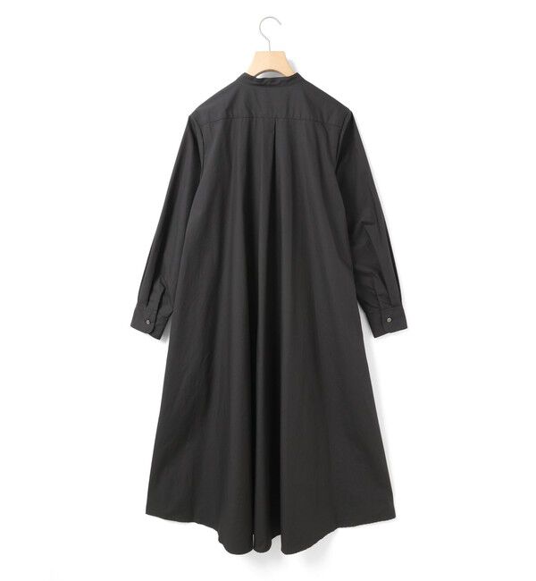 MidiUmi「MidiUmi Aラインバンドカラーシャツワンピース」|ワンピース|