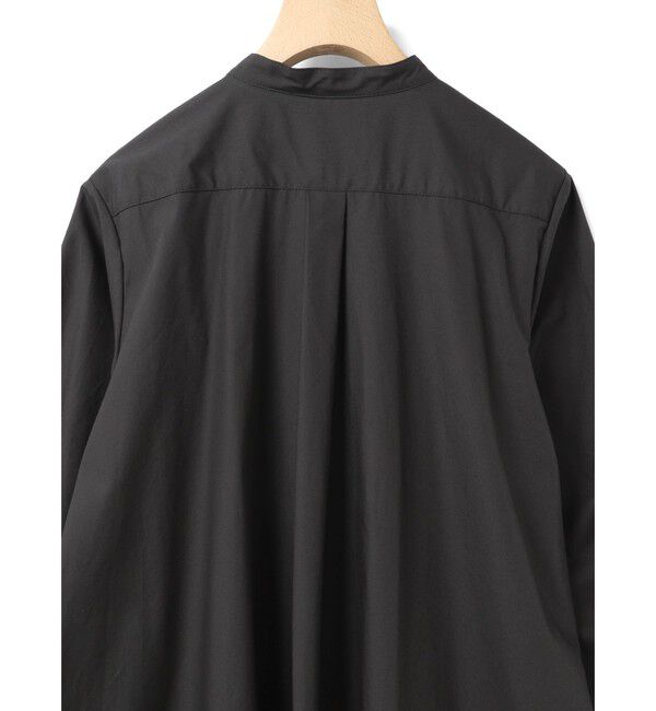 MidiUmi「MidiUmi Aラインバンドカラーシャツワンピース」|ワンピース|