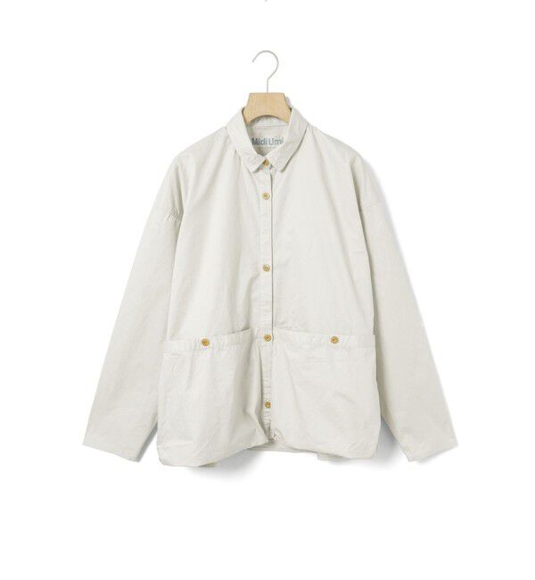 MidiUmi「MidiUmi ワークポケットシャツ」|シャツ・ブラウス|