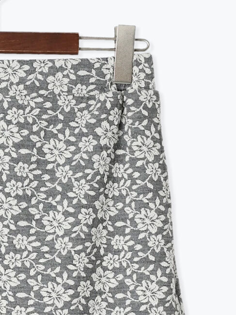 Te chichi TERRASSE「フラワージャカードカットスカート」|スカート|