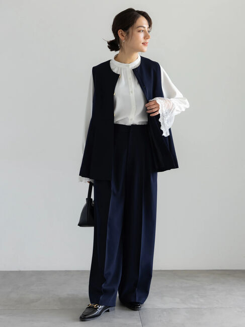Te chichi「【セレモニーアイテム】2タックワイドパンツ（セットアップ可）」|その他|