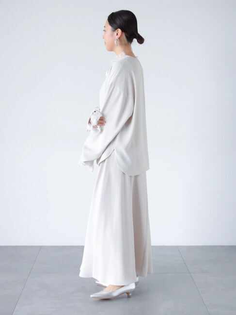 sm2rhythm「【セレモニーアイテム】ジョーゼットスカート(セットアップ可)」|スカート|