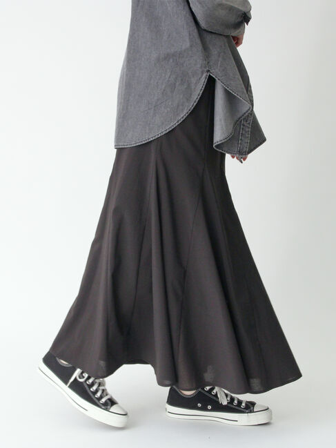 sm2rhythm「リネン混フレアスカート(セットアップ可)」|スカート|