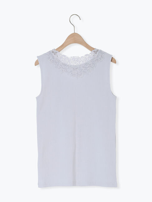 Samansa Mos2「後ろパーツレースインナー」|Tシャツ・カットソー|