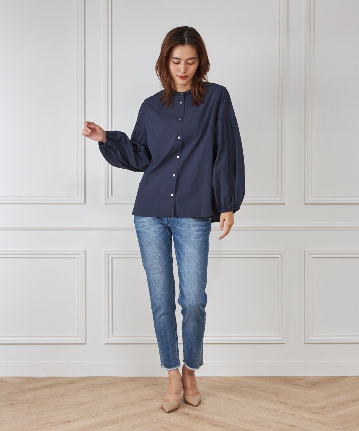 7-IDconcept.「H.SALT Easy ミッドライズテーパードイージーデニム《Healthy DENIM》」|デニム|