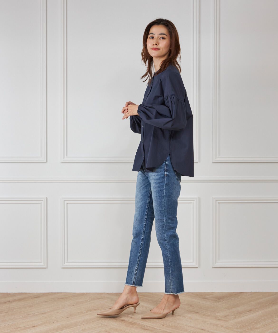 7-IDconcept.「H.SALT Easy ミッドライズテーパードイージーデニム《Healthy DENIM》」|デニム|