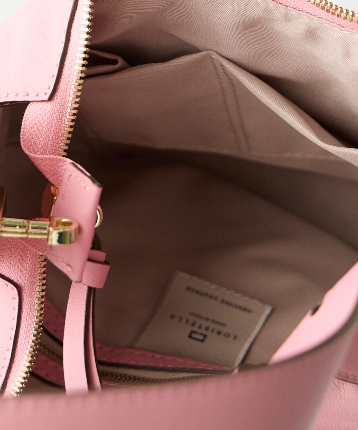 INED「《SUPERIOR CLOSET》ソフトレザーラウンドバッグ small《LORISTELLA》」|ショルダー・メッセンジャー|