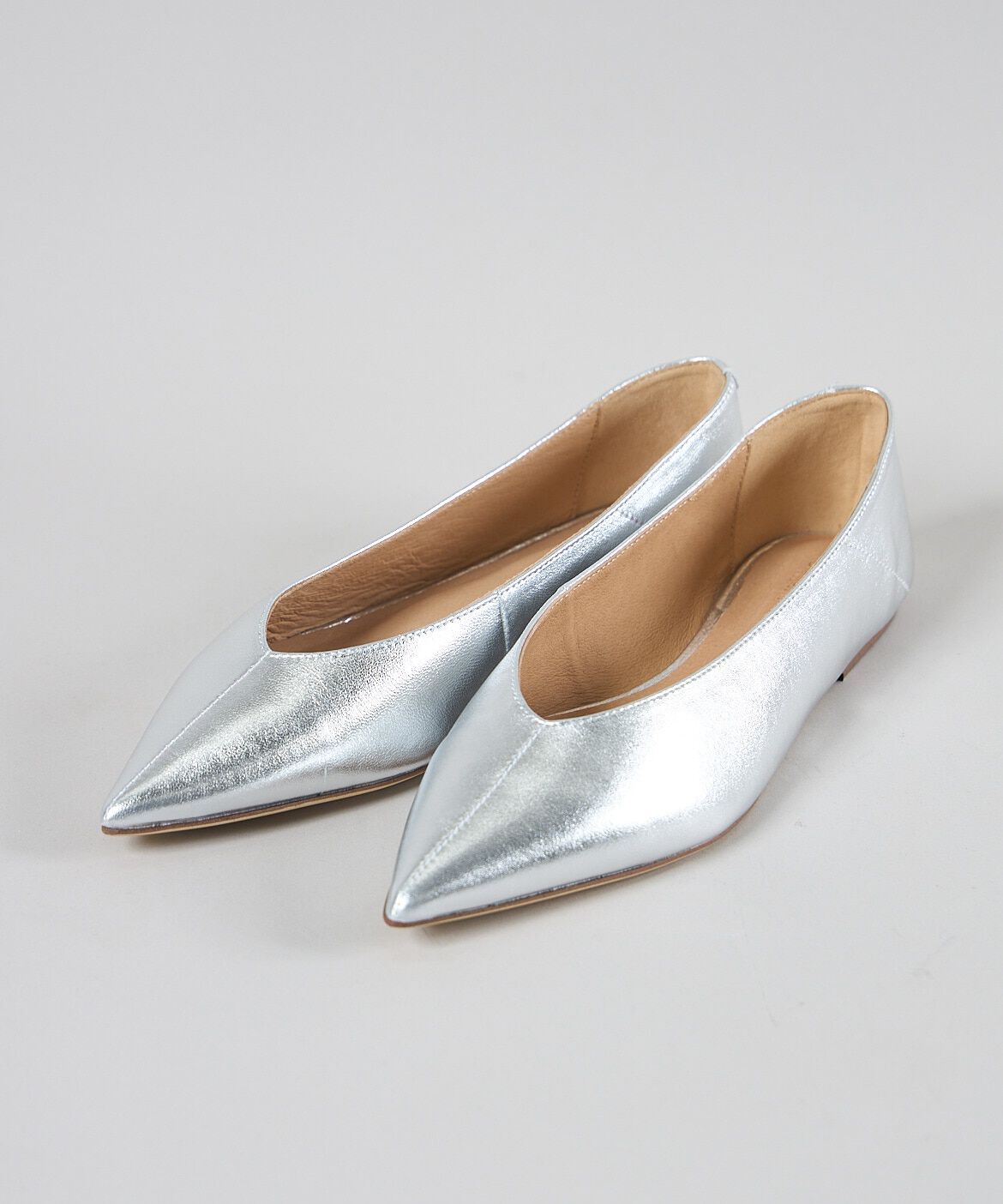 INED「フラットシューズ Joop 《TONY BIANCO》」|その他|シルバー