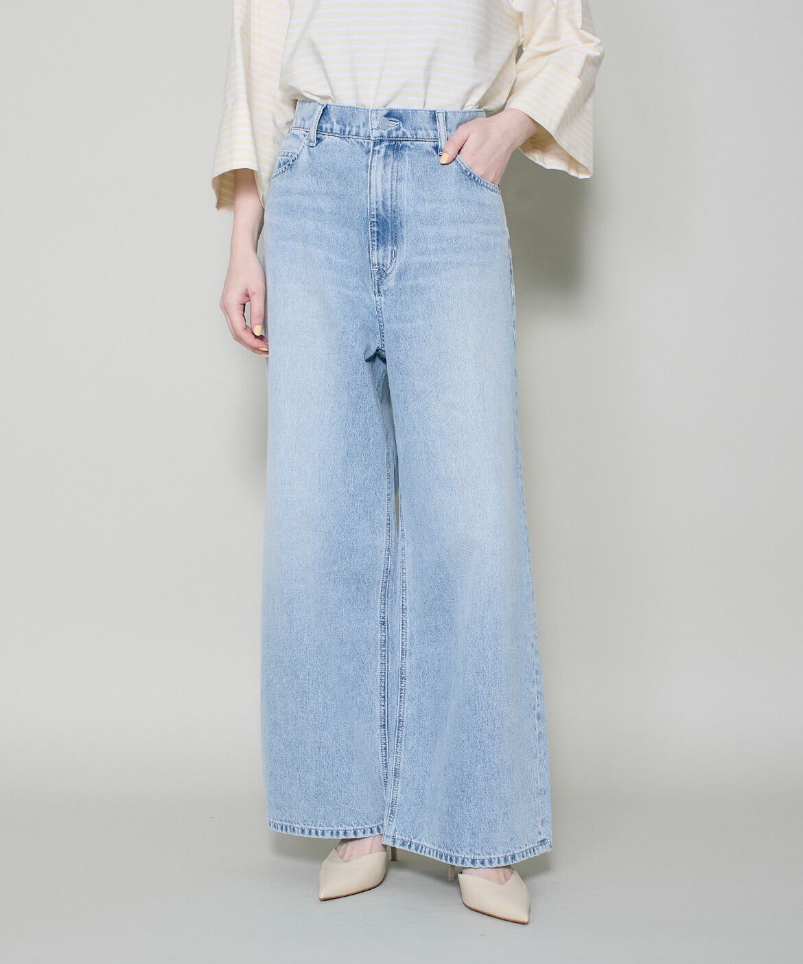 DAY by DAY it&rsquo;s international「綿リヨセルワイドデニムパンツ」|その他|