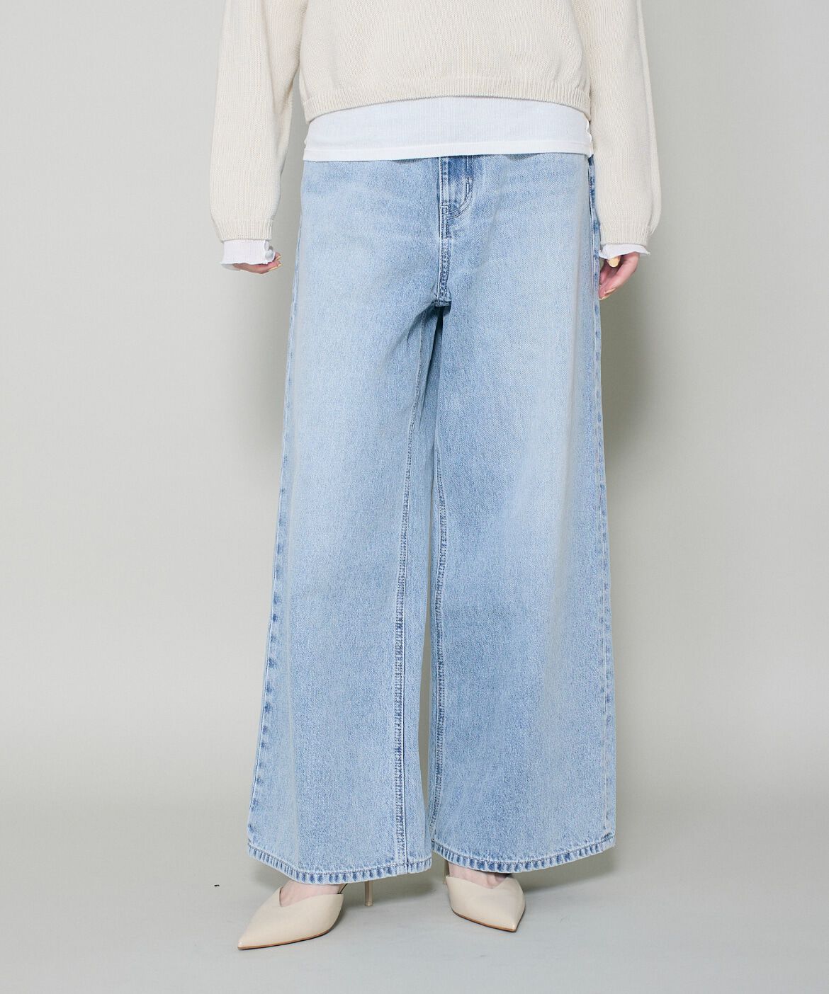 DAY by DAY it&rsquo;s international「綿リヨセルワイドデニムパンツ」|その他|