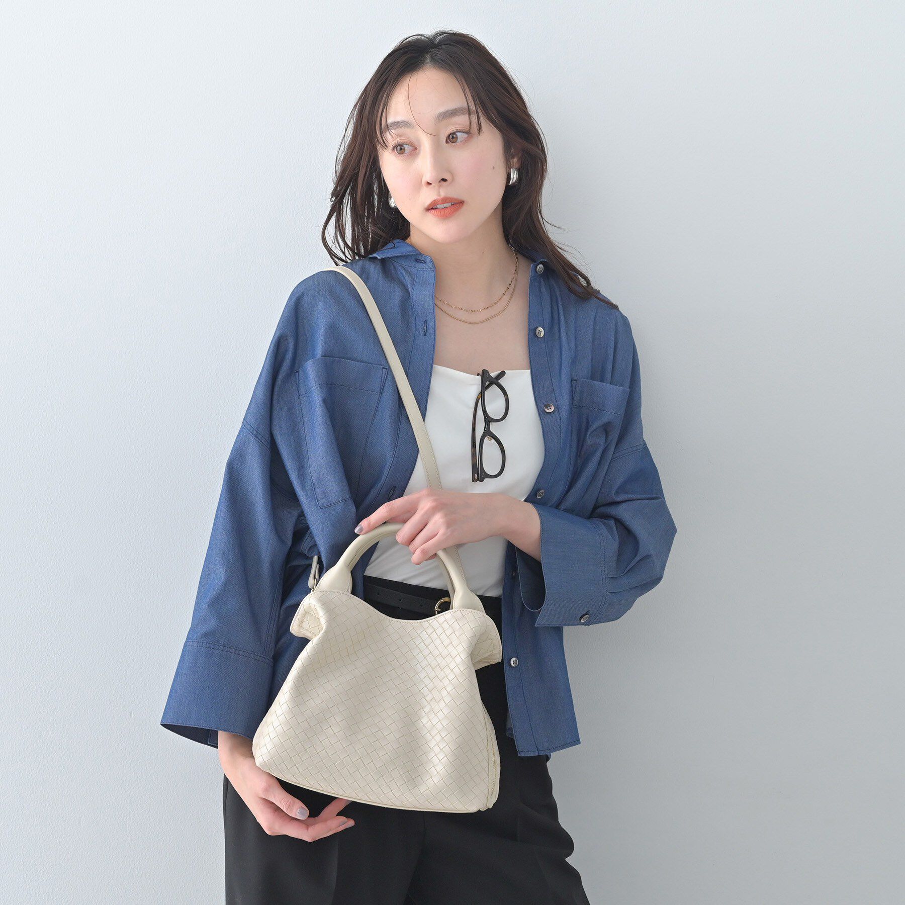 UNTITLED「【古畑星夏さん着用/新素材追加】ミニメッシュショルダー」|ショルダー・メッセンジャー|