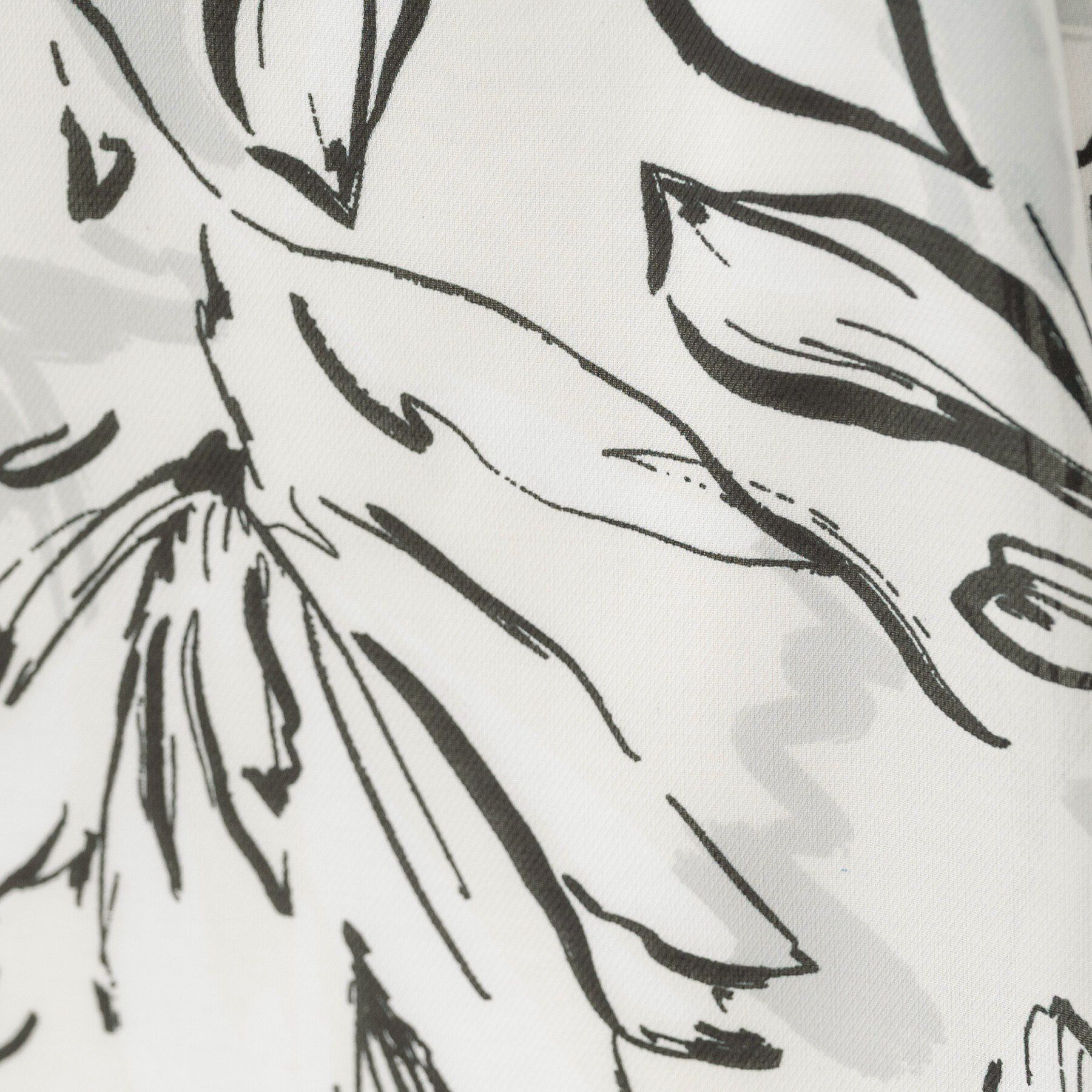 UNTITLED「【後ろウエストゴム/洗える】フラワープリントスカート」|スカート|