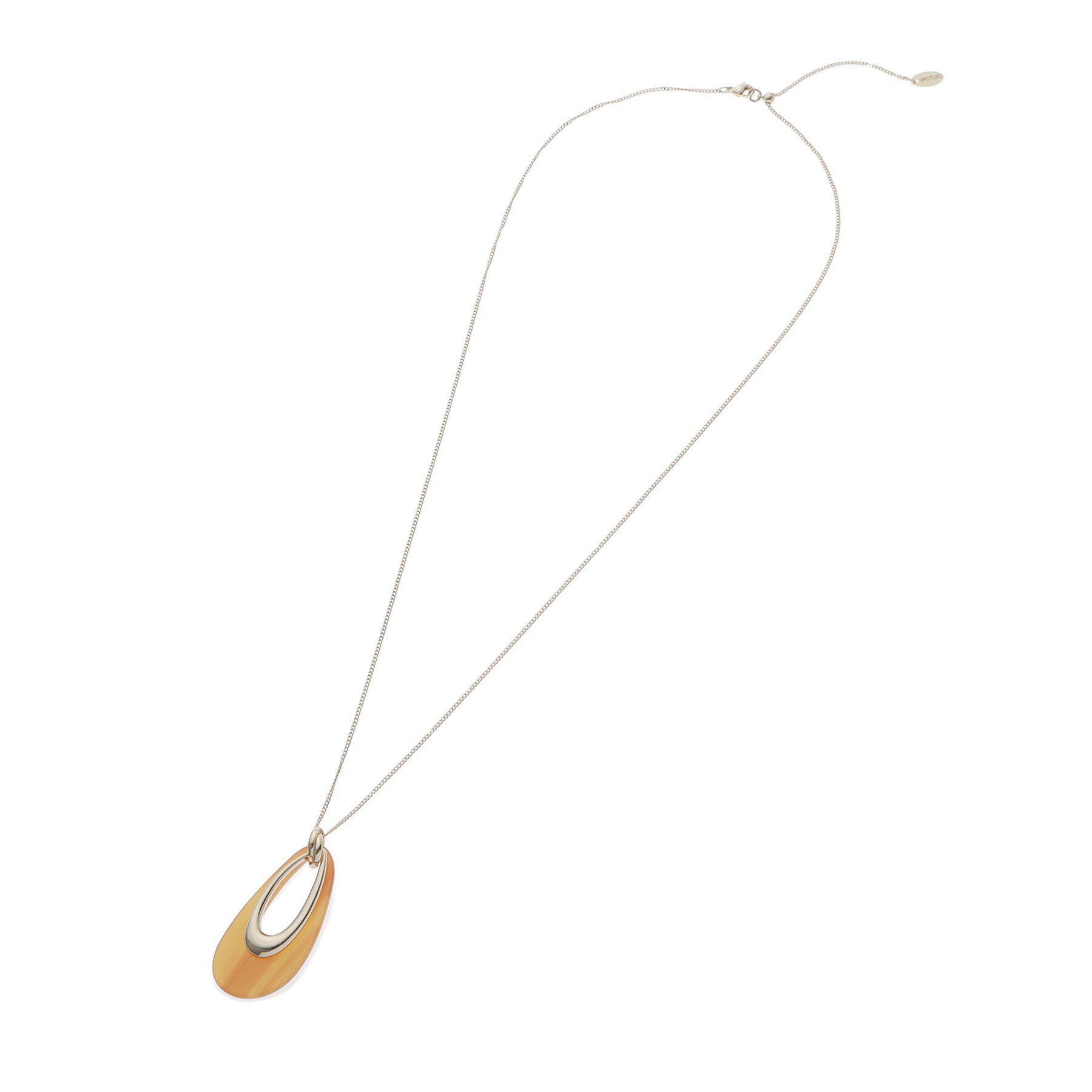 UNTITLED「【ステンレスチェーン】ティアーズネックレス」|ネックレス|