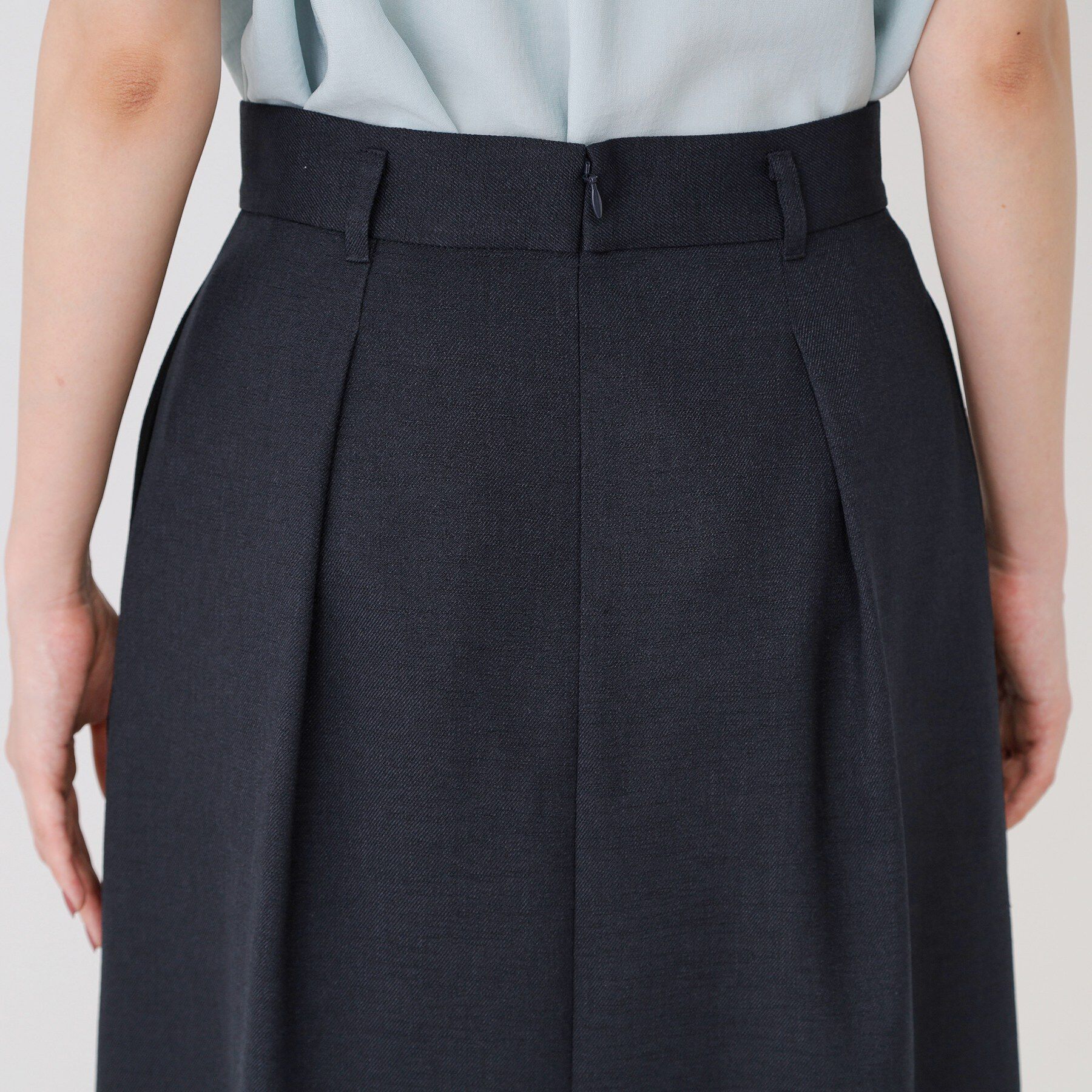 COUP DE CHANCE「【手洗い可／日本製】タックフレアスカート」|スカート|