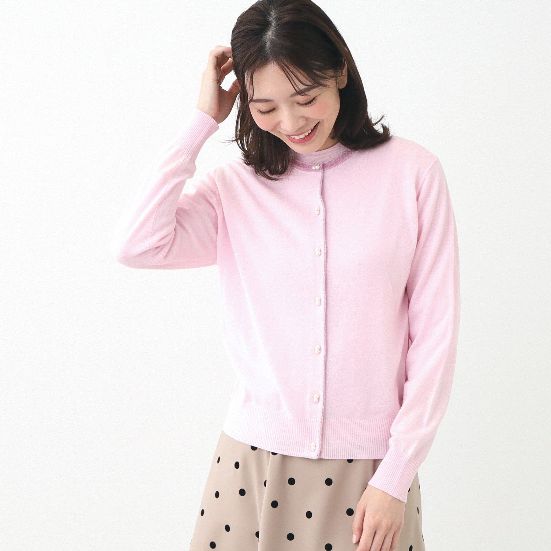 Reflect「【夏SALE／手洗い可】カーディガン＋ニットツインセット」|その他|