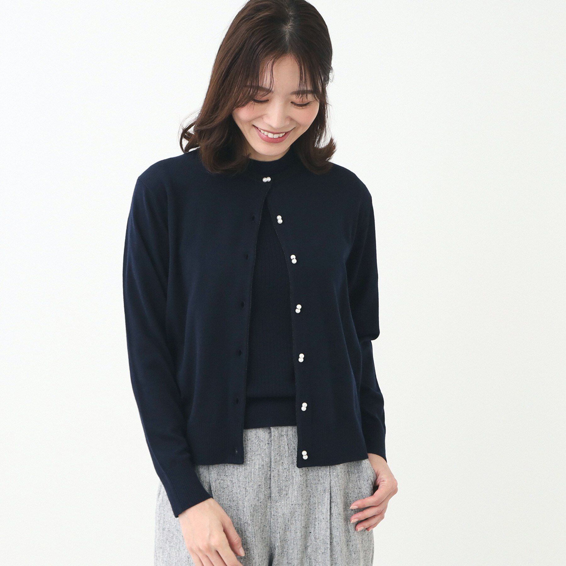 Reflect「【夏SALE／手洗い可】カーディガン＋ニットツインセット」|その他|