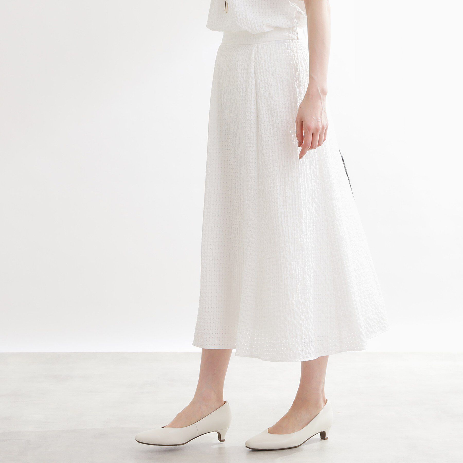 Reflect「【選べる2柄／セットアップ可】フレアシルエットスカート」|スカート|