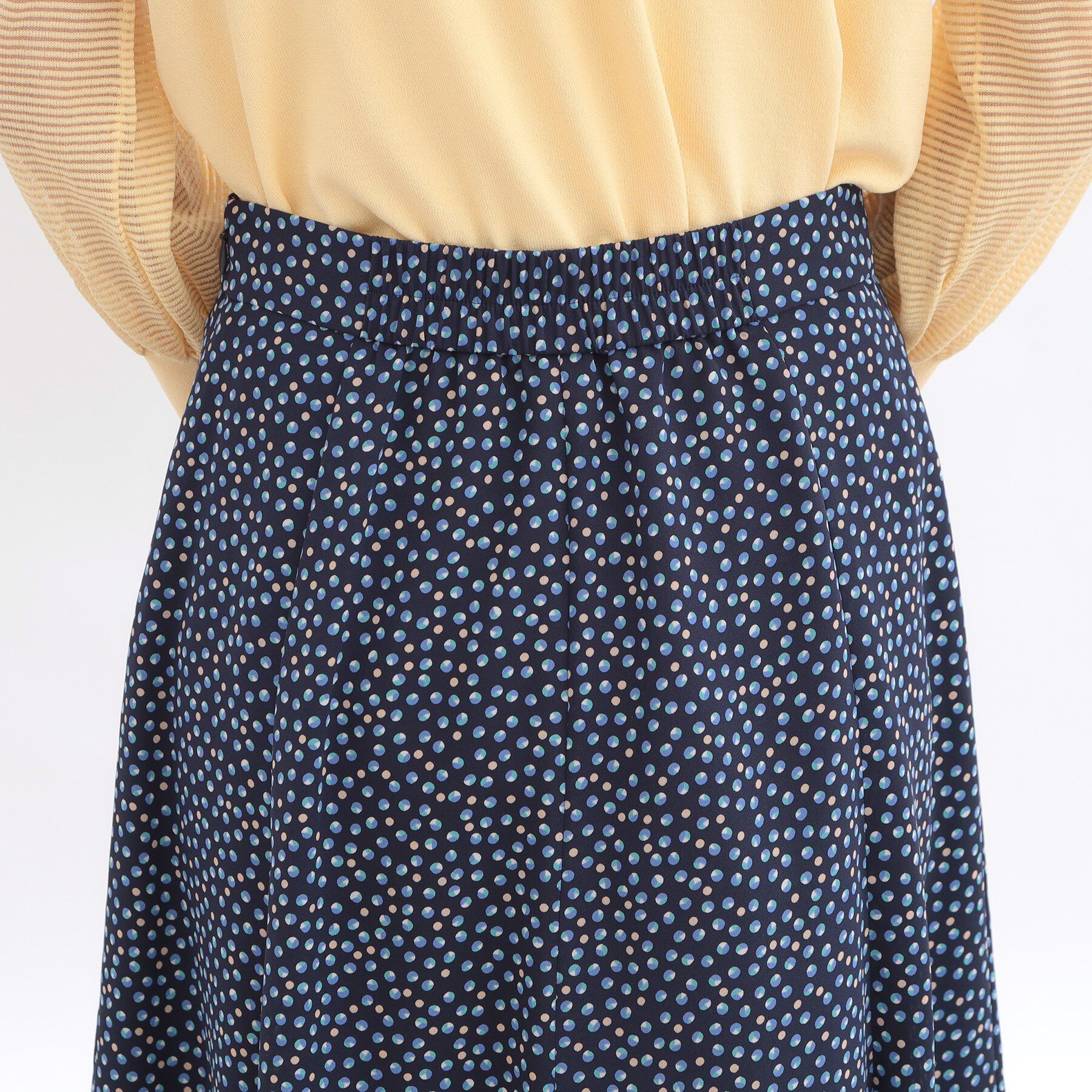 Reflect「ウエスト切り替えフレアスカート」|スカート|