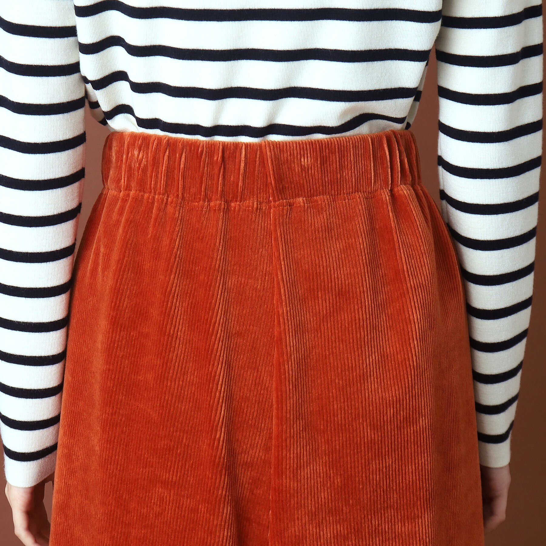 DRESSTERIOR「コーデュロイイージースカート」|スカート|