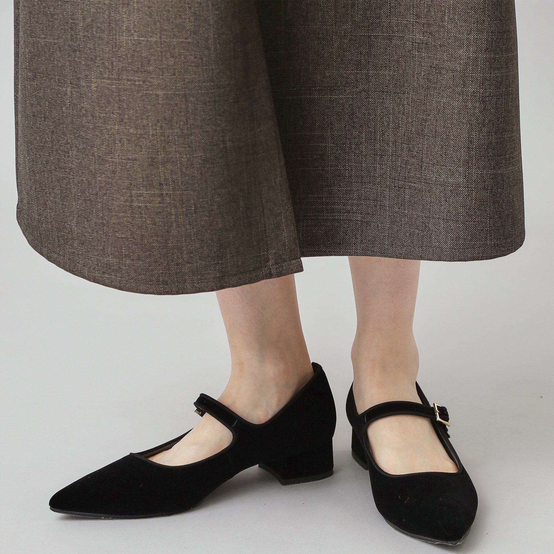 DRESSTERIOR「ポインテッドメリージェーン」|パンプス|