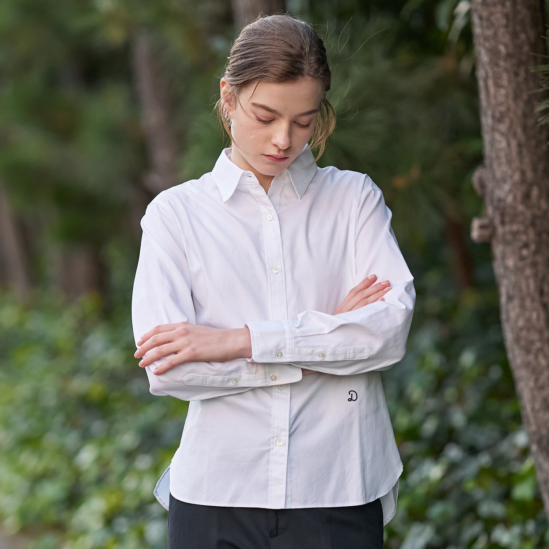 DRESSTERIOR「【春カラー/通勤/ウォッシャブル】オックスフォードシャツ」|シャツ・ブラウス|