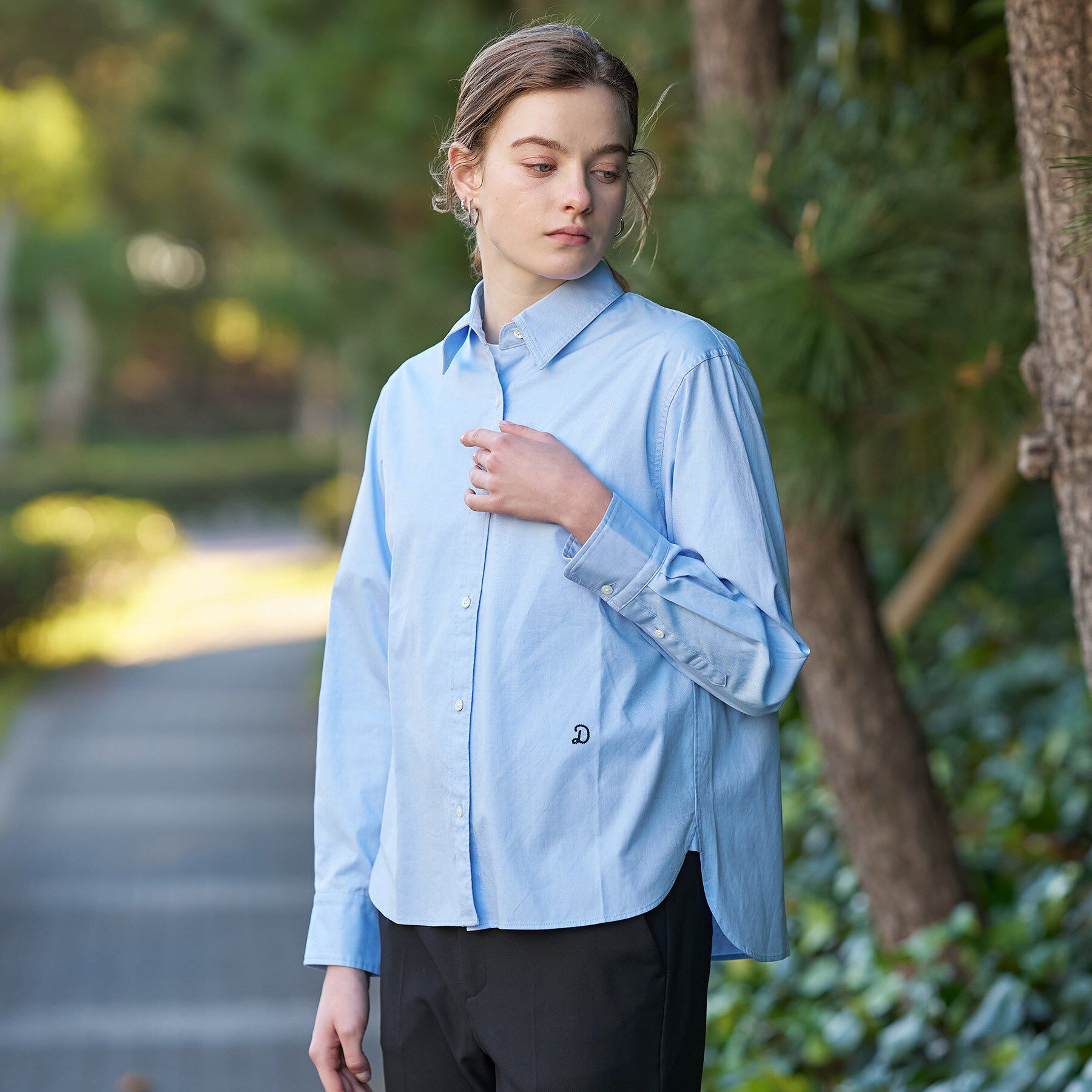 DRESSTERIOR「【春カラー/通勤/ウォッシャブル】オックスフォードシャツ」|シャツ・ブラウス|