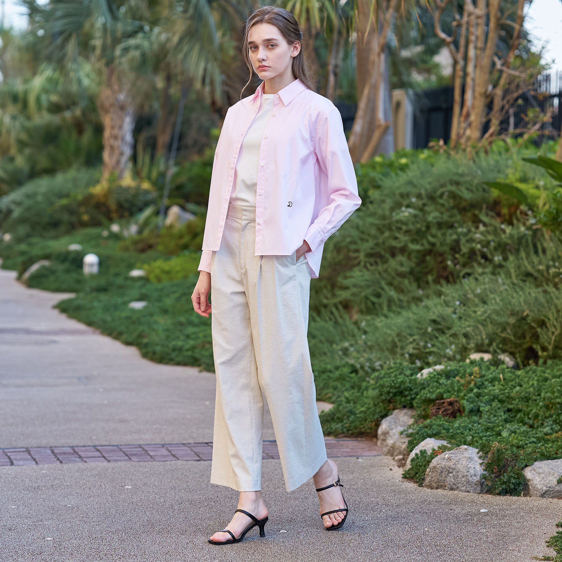 DRESSTERIOR「【春カラー/通勤/ウォッシャブル】オックスフォードシャツ」|シャツ・ブラウス|