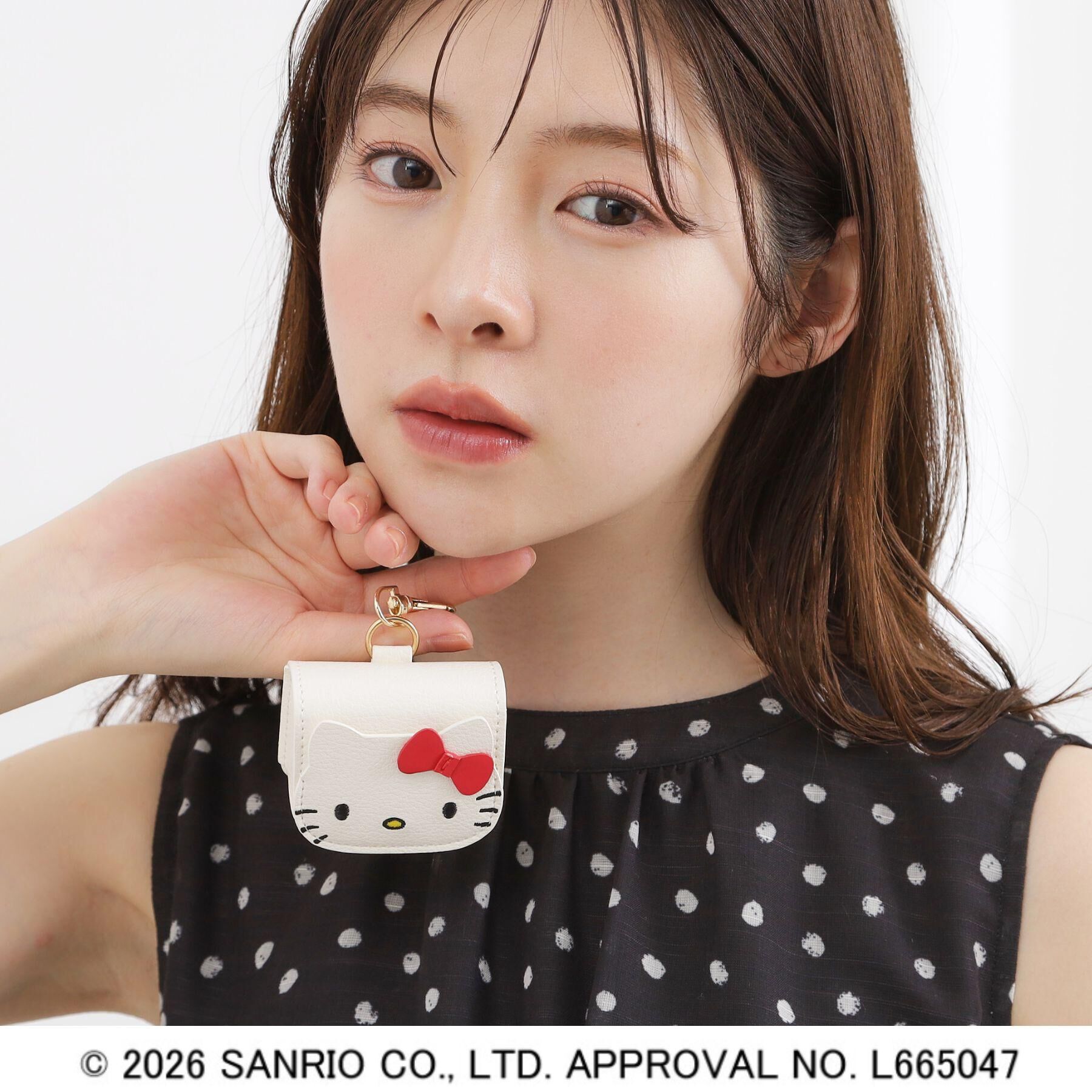 grove「【ハローキティ】フラップチャームポーチ」|ポーチ|