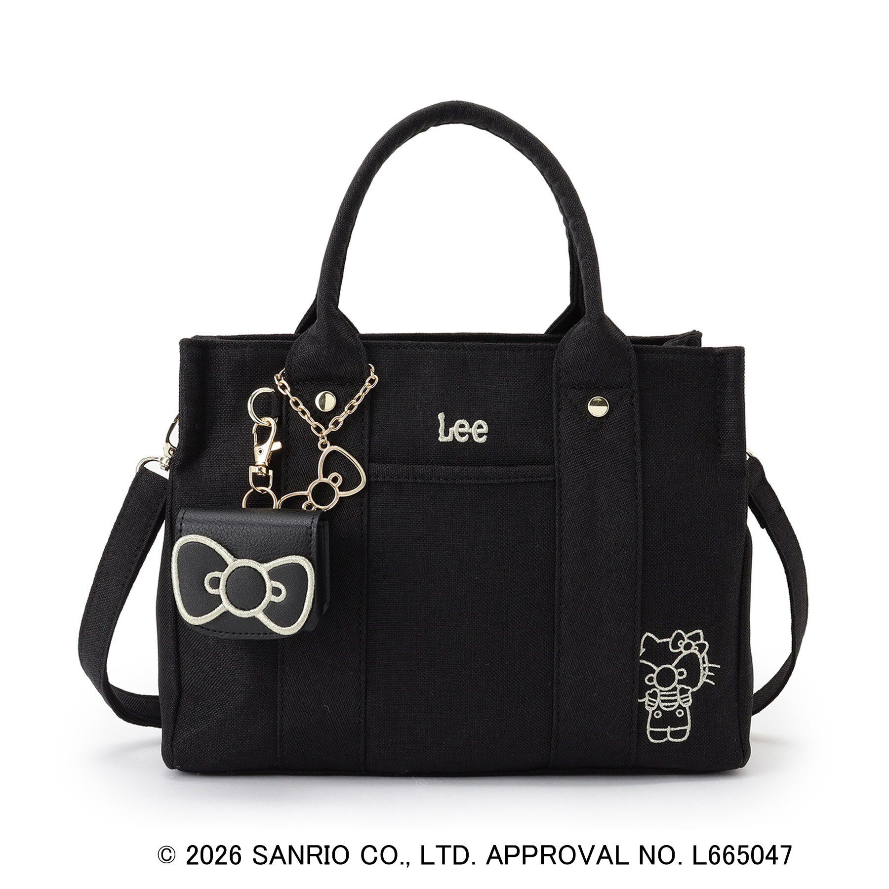 grove「【ハローキティ】フラップチャームポーチ」|ポーチ|