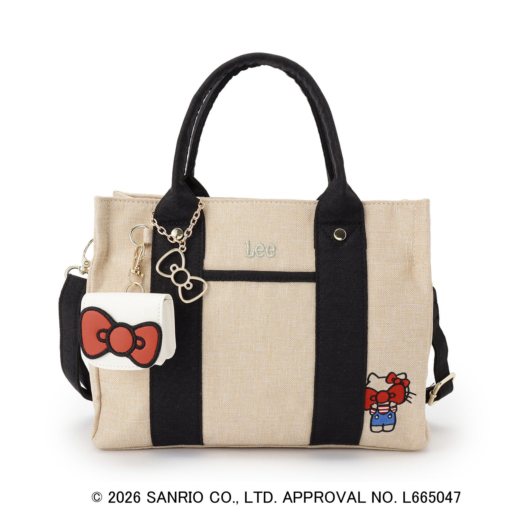 grove「【ハローキティ】フラップチャームポーチ」|ポーチ|