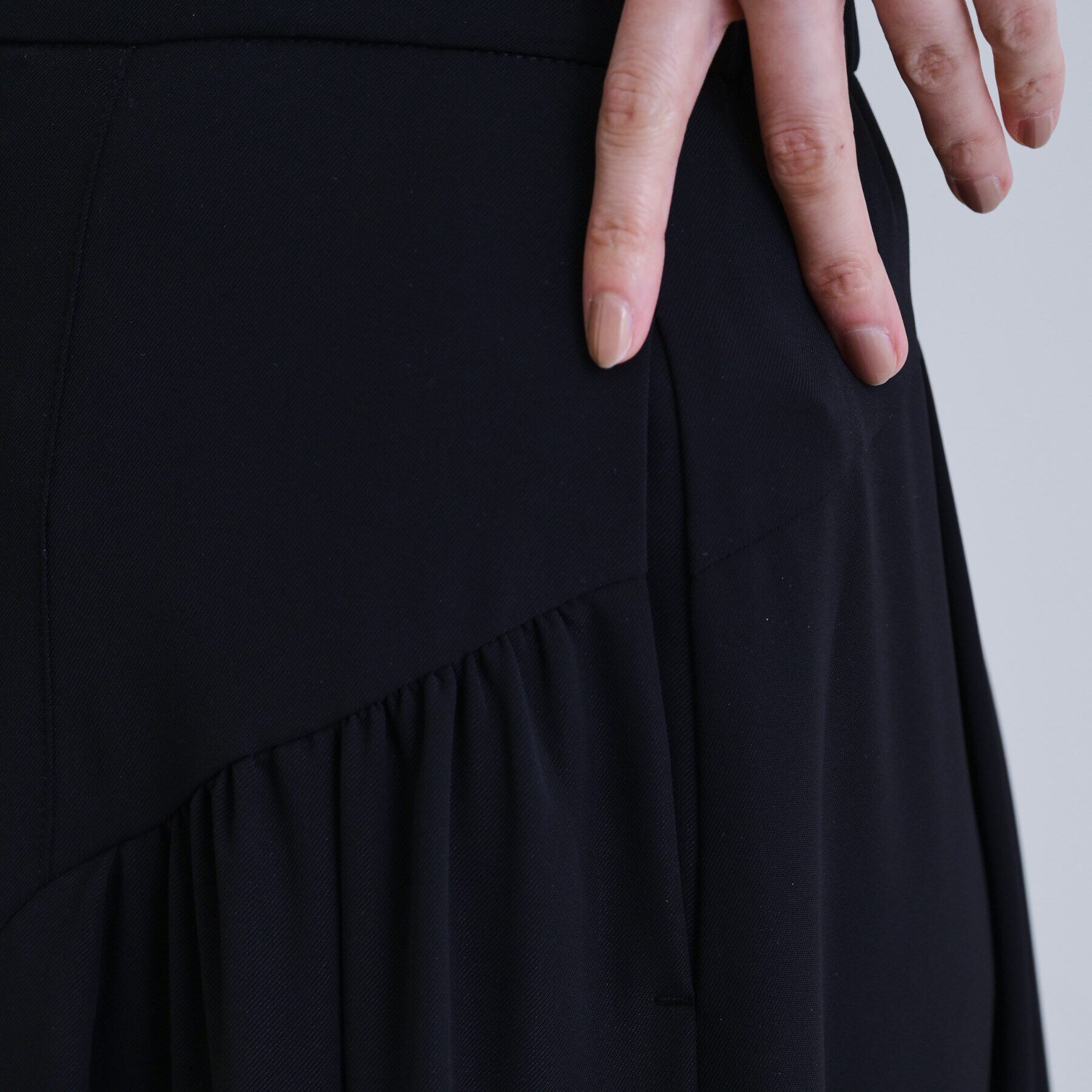 GALLEST「ドレープギャザースカート」|スカート|