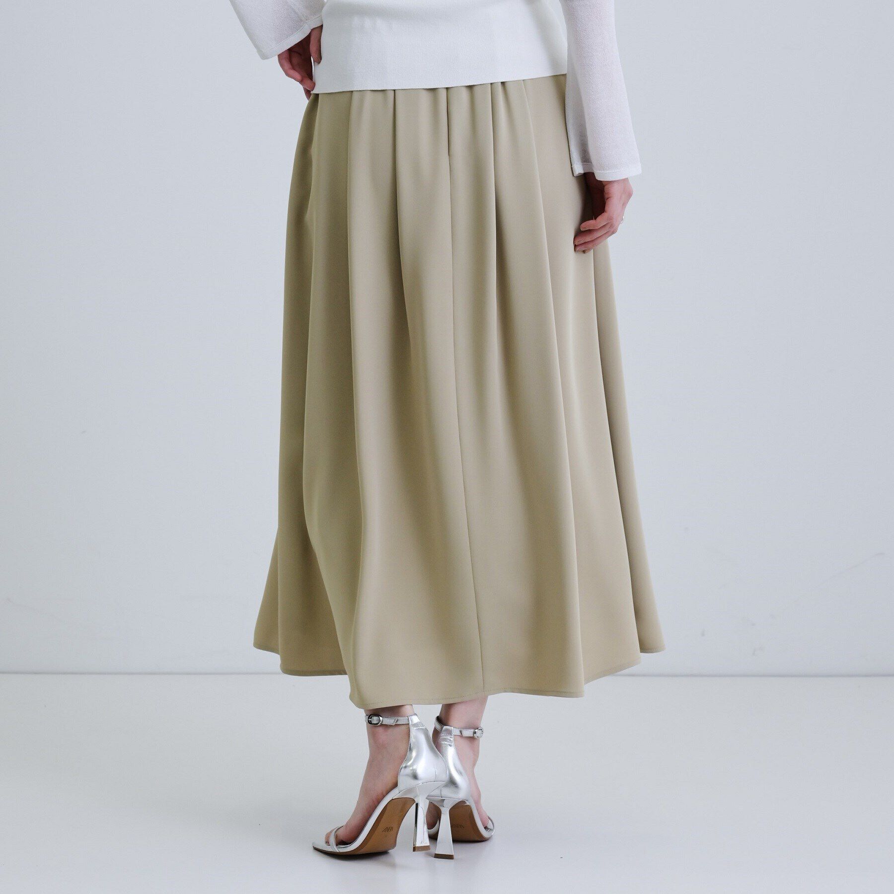 GALLEST「ドレープギャザースカート」|スカート|
