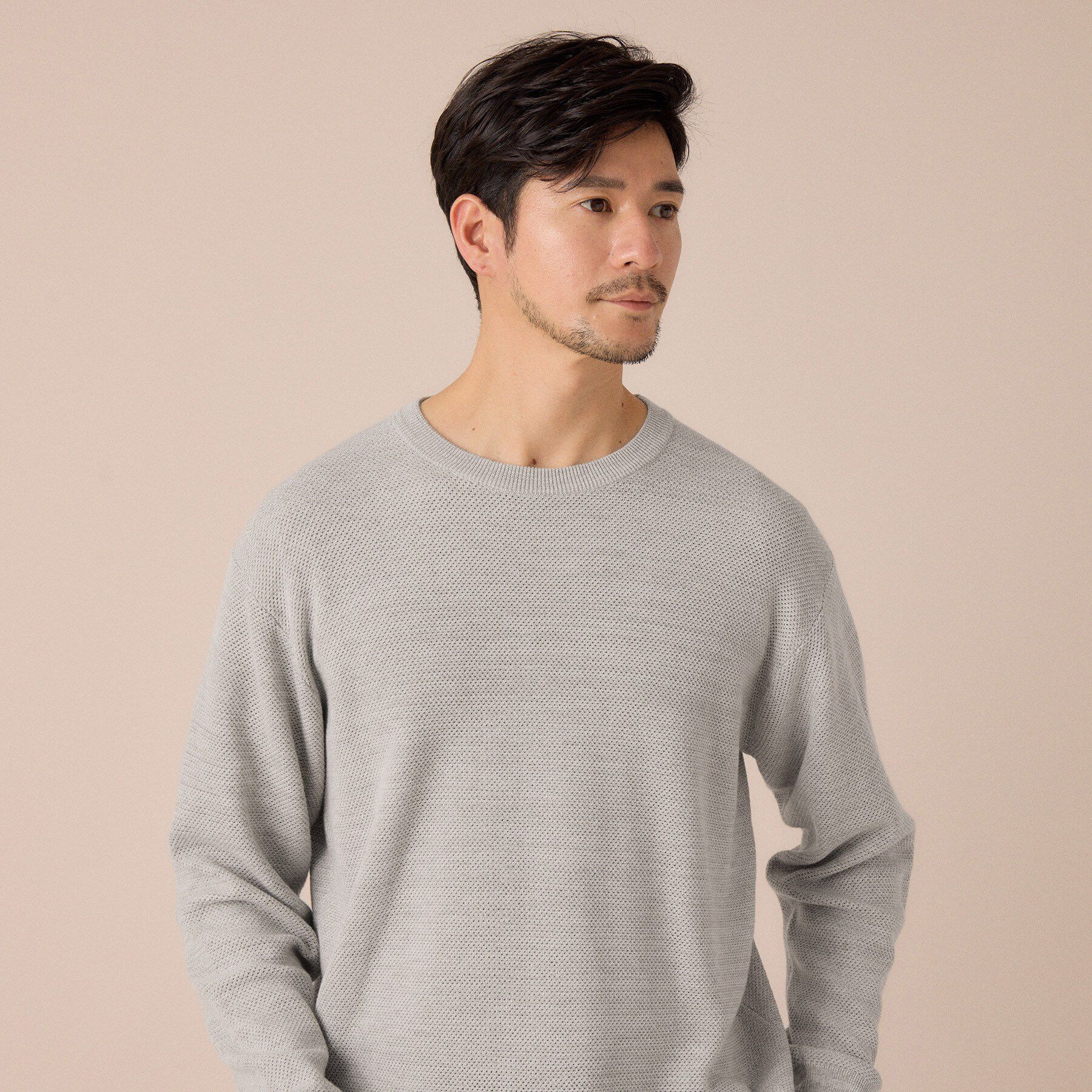 TAKEO KIKUCHI「【洗える】カラースプリングニット」|ニット・セーター|