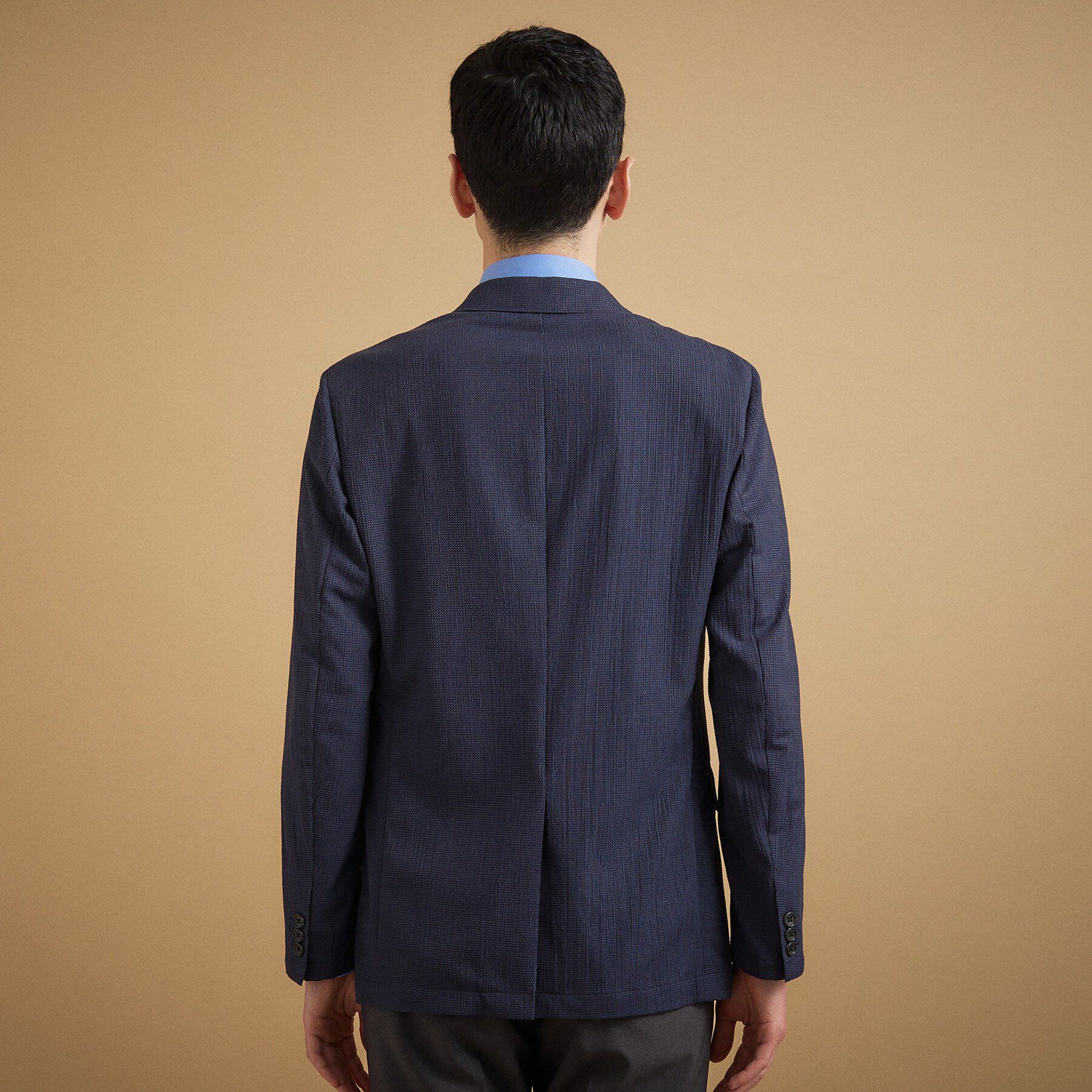 TAKEO KIKUCHI「【通気性】トリコットサッカー ジャケット」|テーラードジャケット|