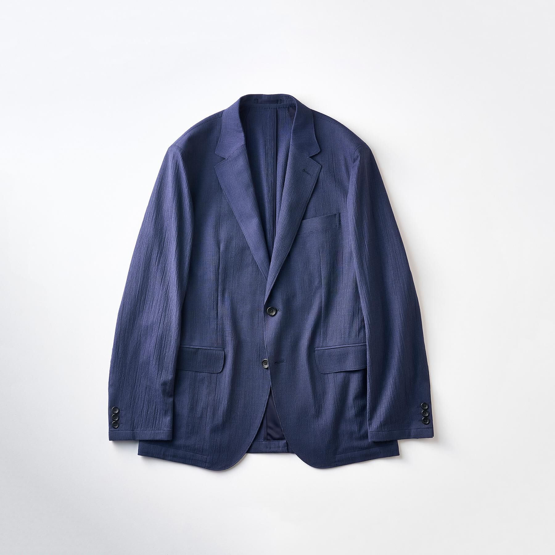 TAKEO KIKUCHI「【通気性】トリコットサッカー ジャケット」|テーラードジャケット|