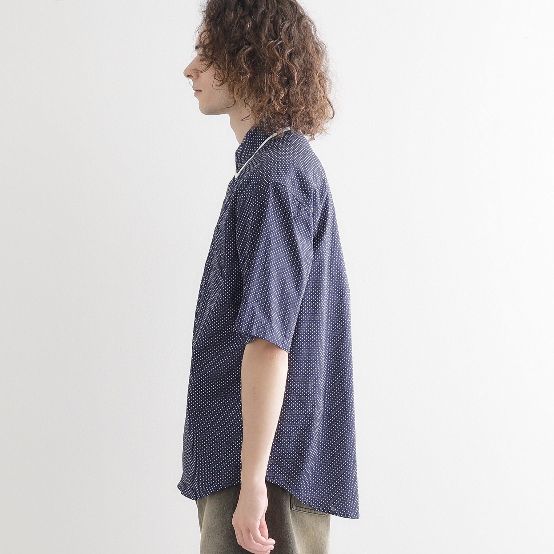 tk.TAKEO KIKUCHI「2枚衿ドット柄シャツ」|シャツ・ブラウス|
