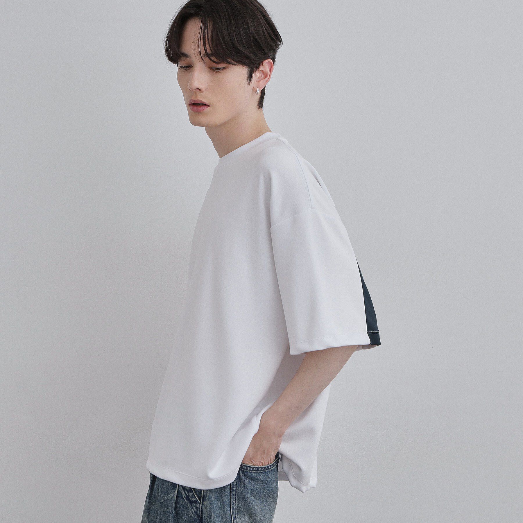 tk.TAKEO KIKUCHI「バックラインカットソー」|Tシャツ・カットソー|